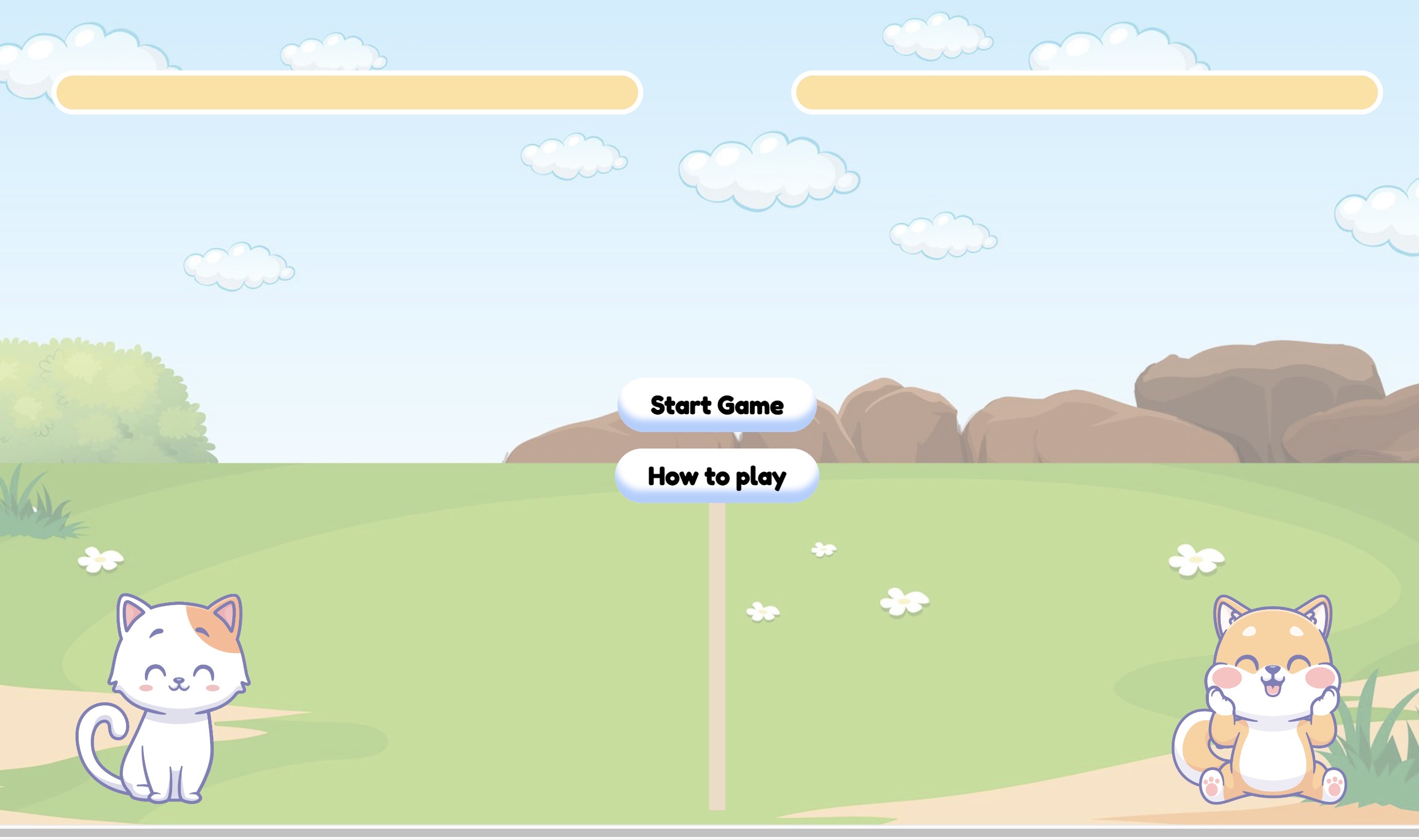 Cat vs Dog Web Game