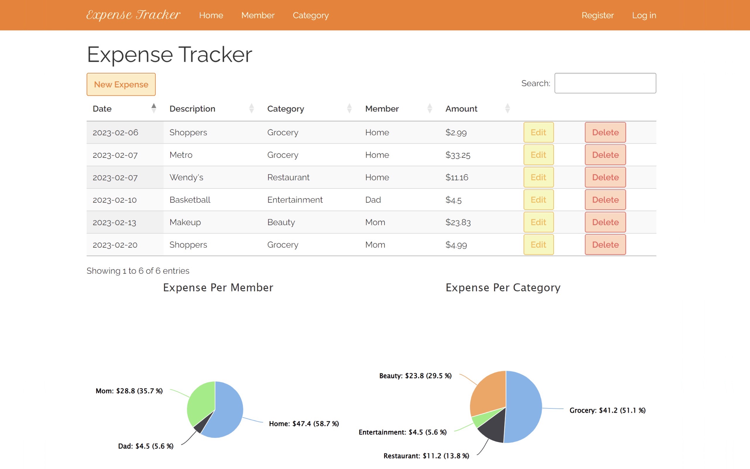 Expense Tracker