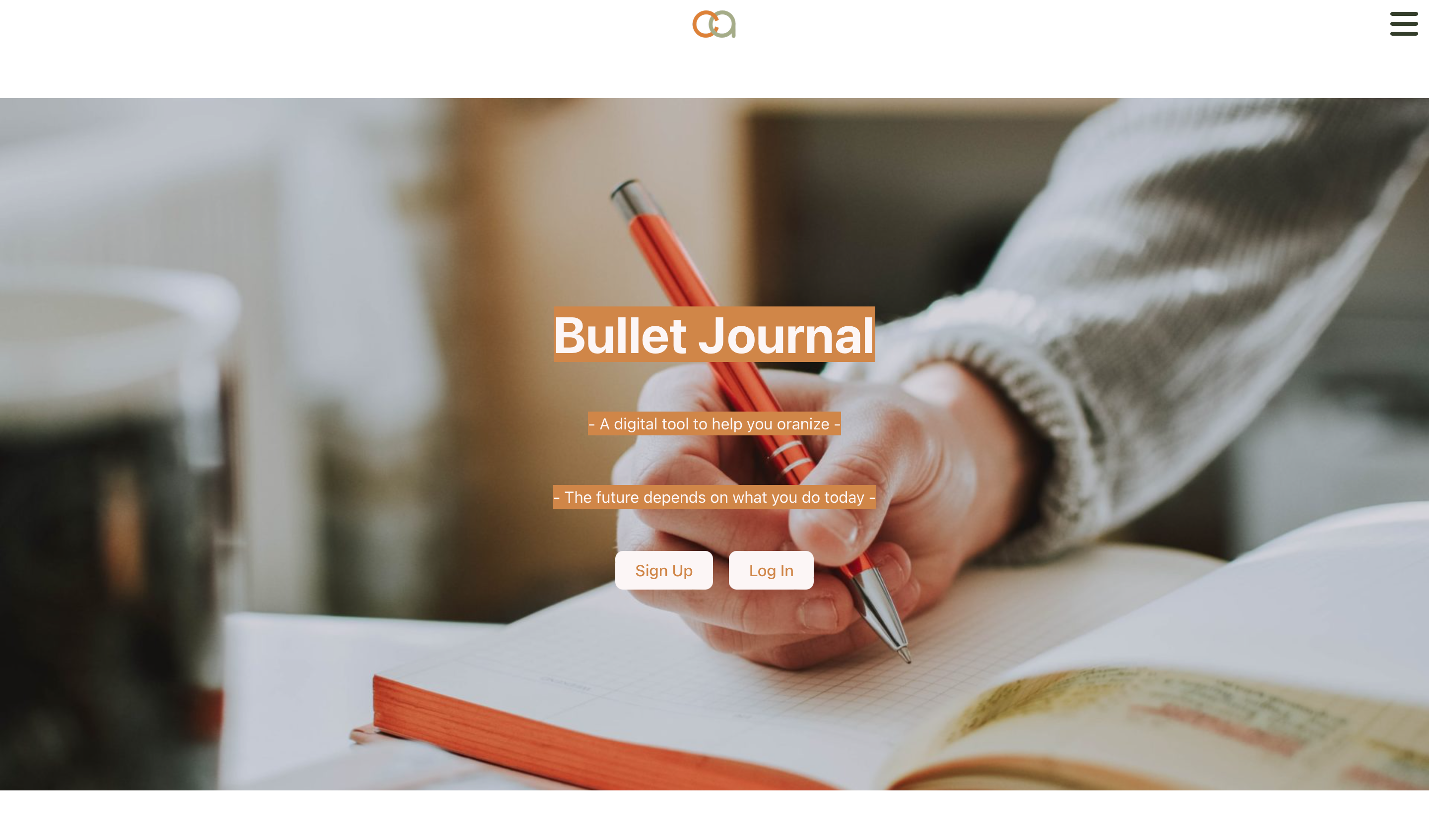 Online Bullet Journal